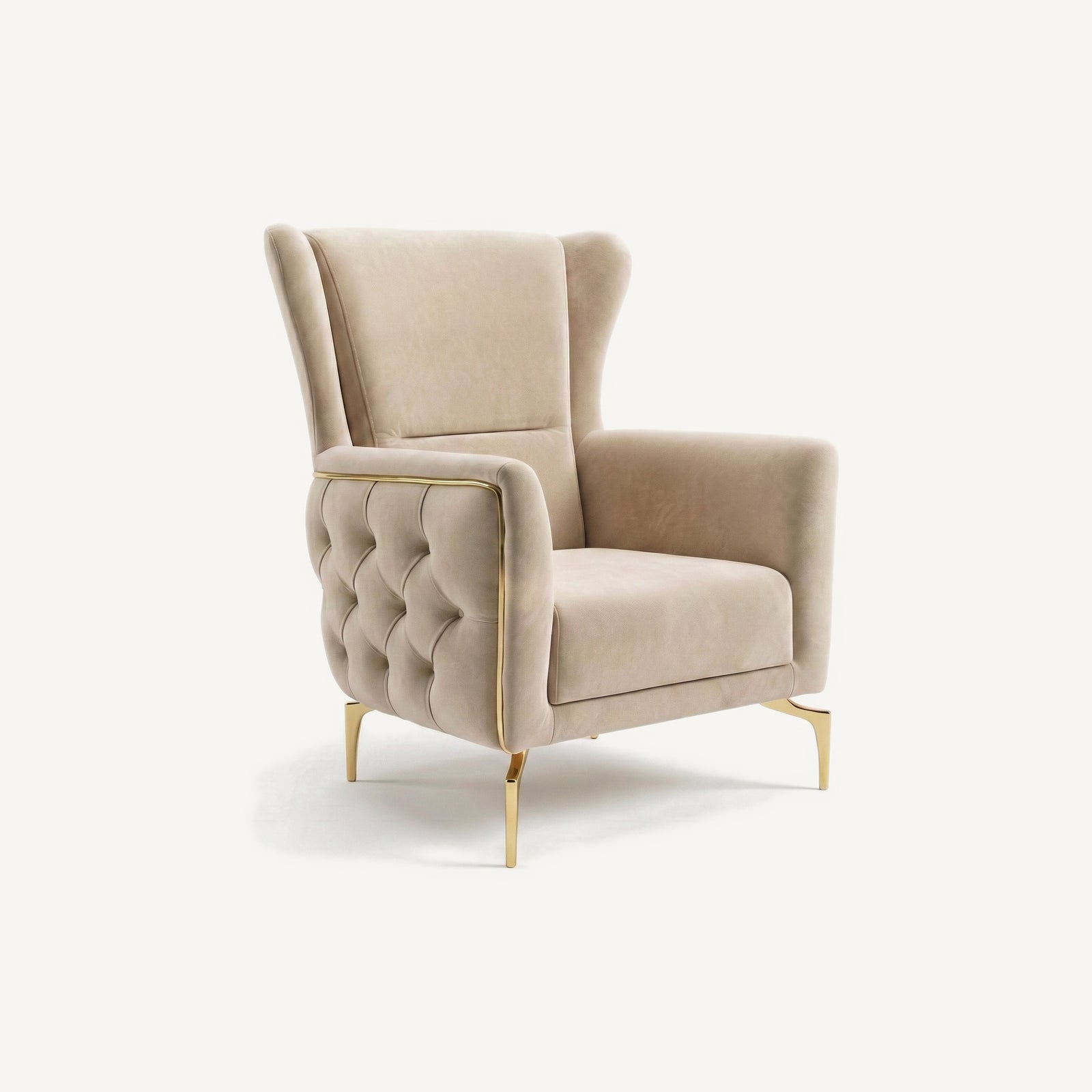 Aspendos Armchair Light Beige Baby Face 02