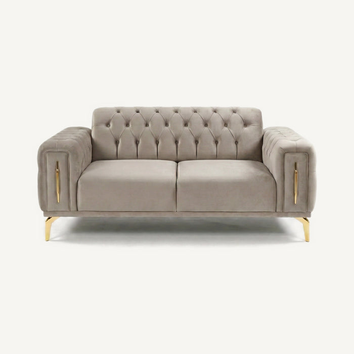 Aspendos Loveseat Beige Baby Face 04 — Beige (Baby Face 04)
