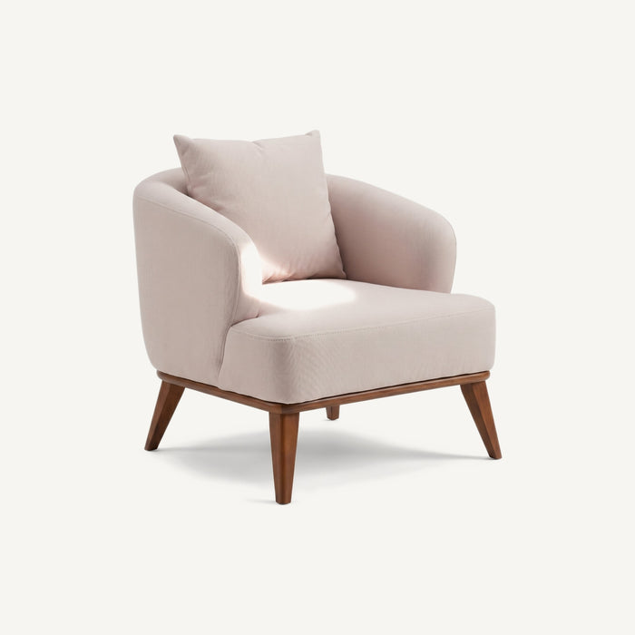 Bella Armchair Blush Pink