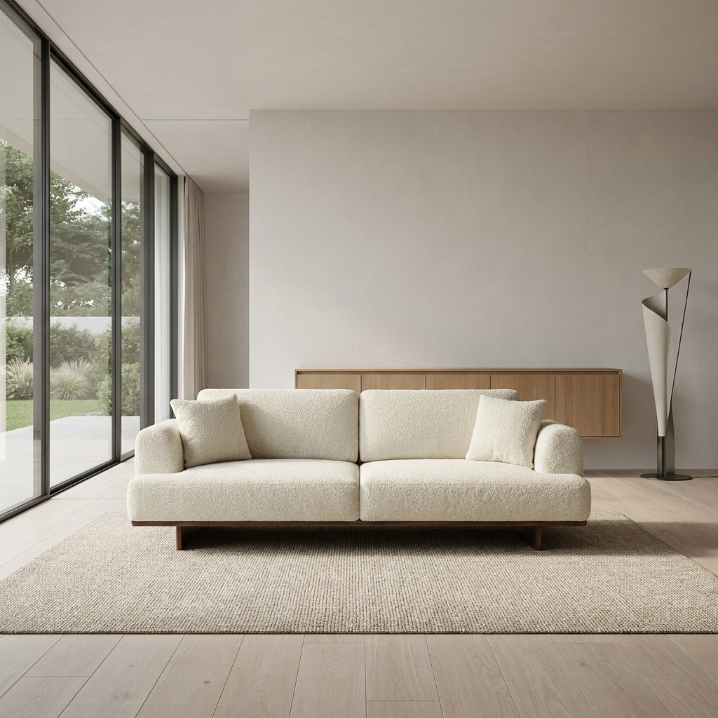 Lara Beige LIZBON 110 01 Sofa Room1
