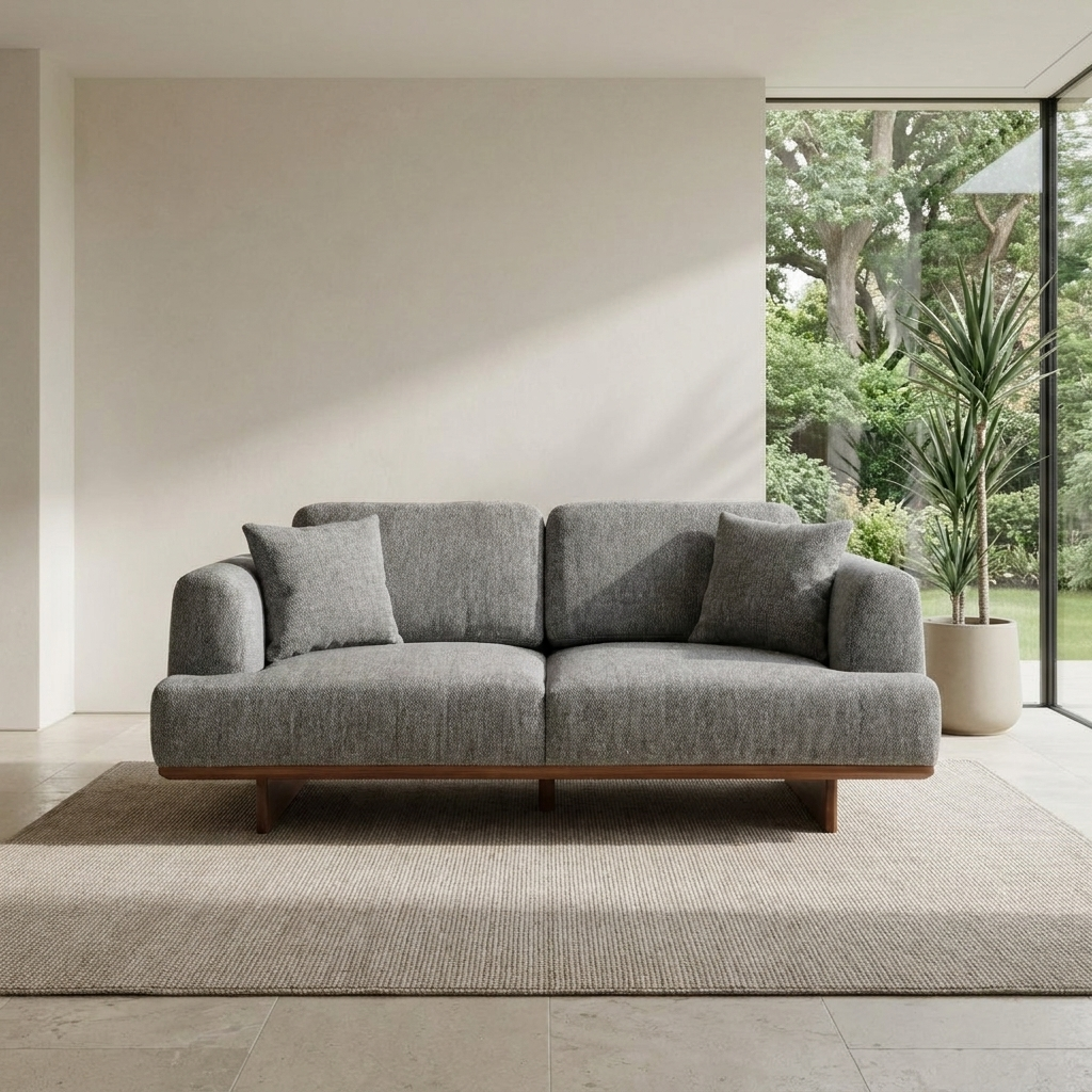 Lara Gray LIZBON 271 GRI 04 Loveseat Room2