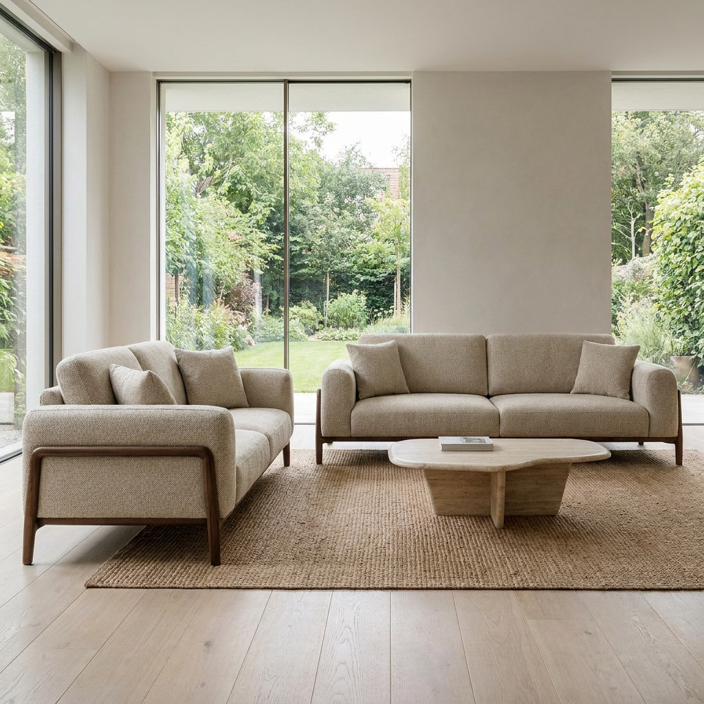Loft Beige Guleser 21540 11 08 Set Sofa Loveseat