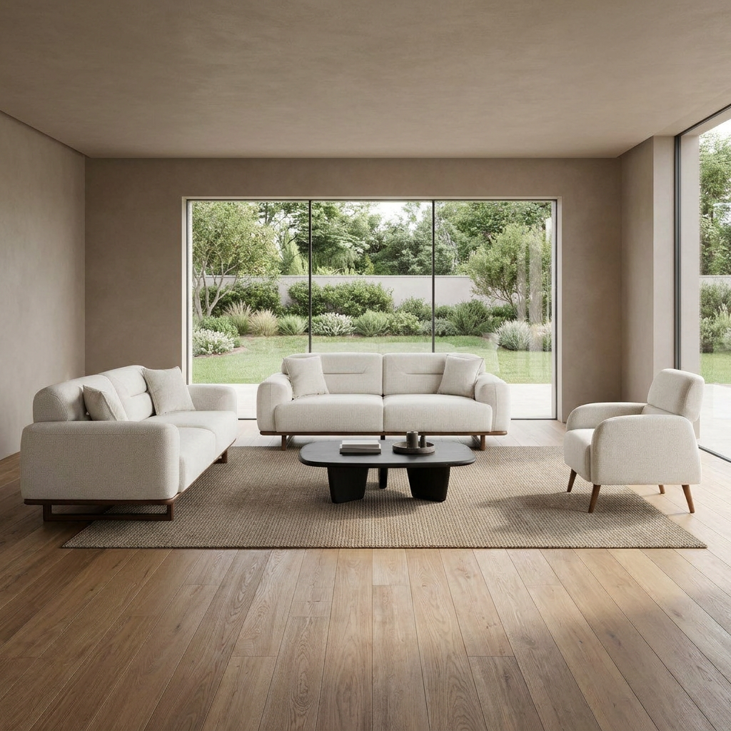 Lotus White Punto 01 11 Set Sofa Sofa Armchair