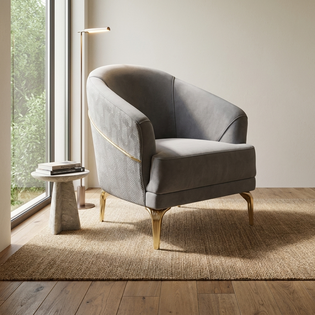 Lumina Gray Grance 17 05 Armchair Room1