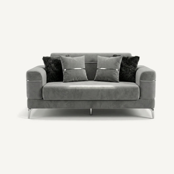 Lumina Loveseat Gray Grance 17 — Gray (Grance 17)