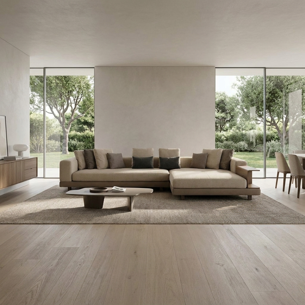 Morgan Sectional Beige 08 Wide Context