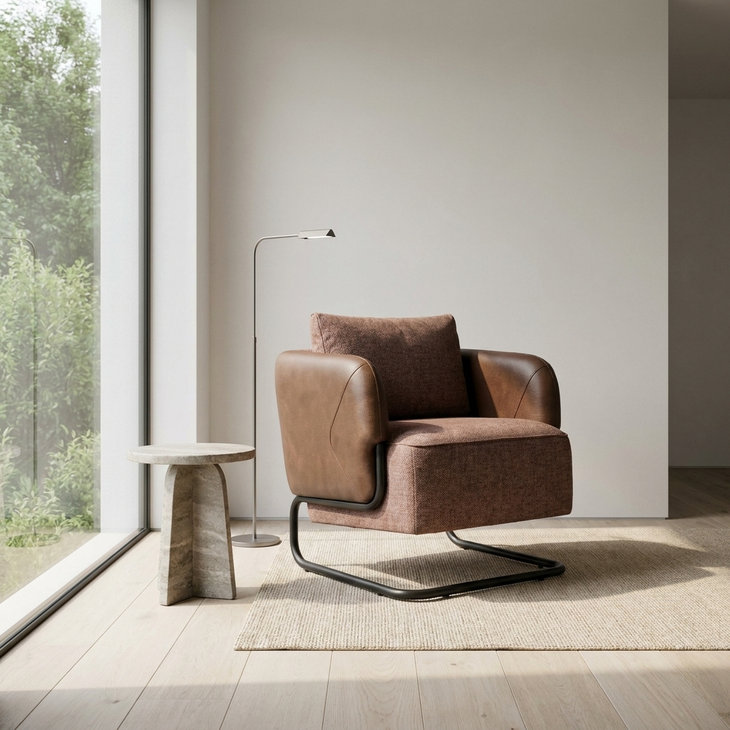 Picasso Brown KRBRW17 05 Armchair Room1