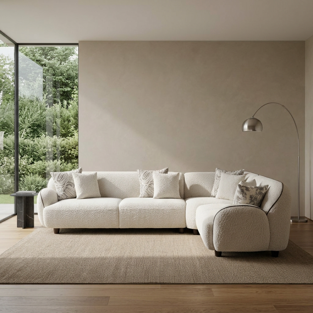 Prada Sectional Cream 03 Room3 Straight