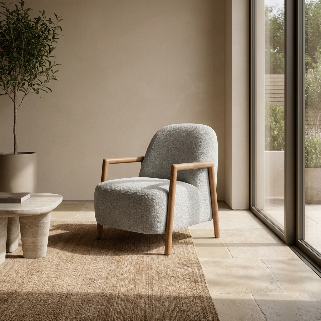 Soft Gray Verena 16002 04 Armchair Room2