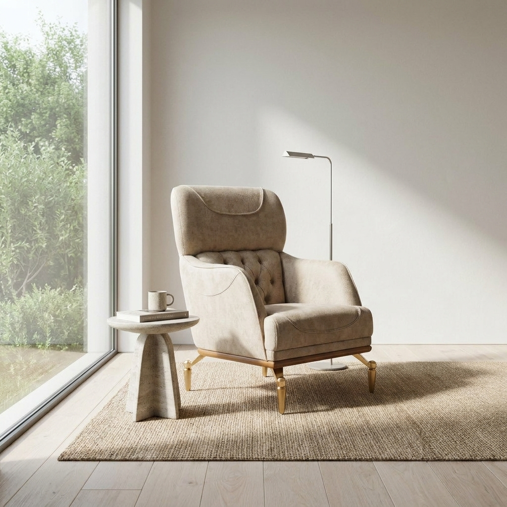 Violet Beige Zen 11 05 Armchair Room1