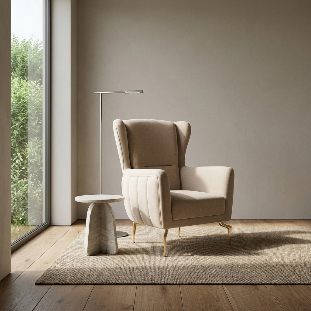 Zumrut Line Light Beige Baby Face 02 05 Armchair Room1