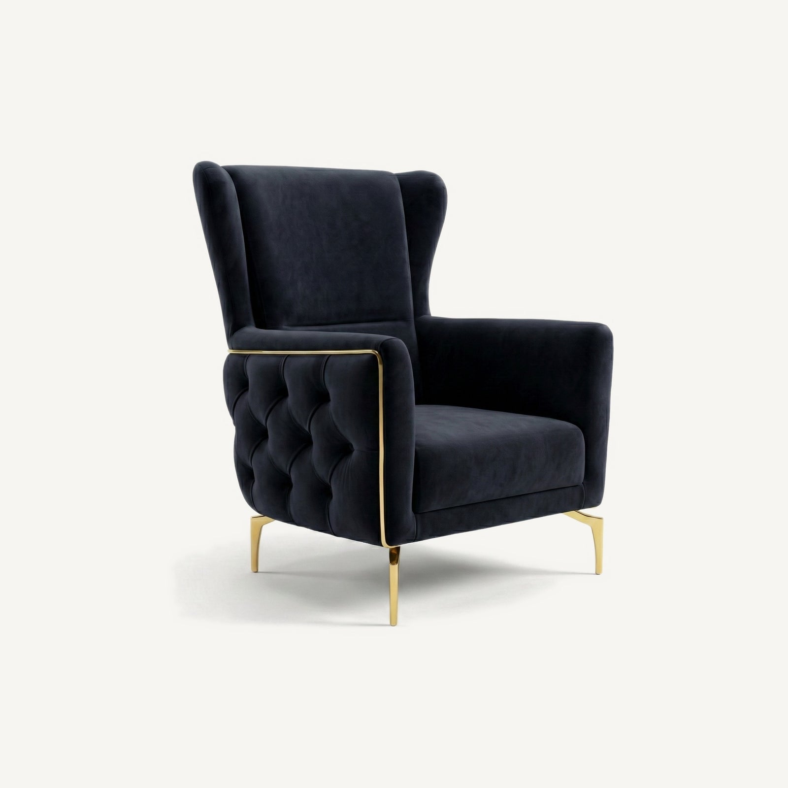 Aspendos Armchair Navy Blue Baby Face 22