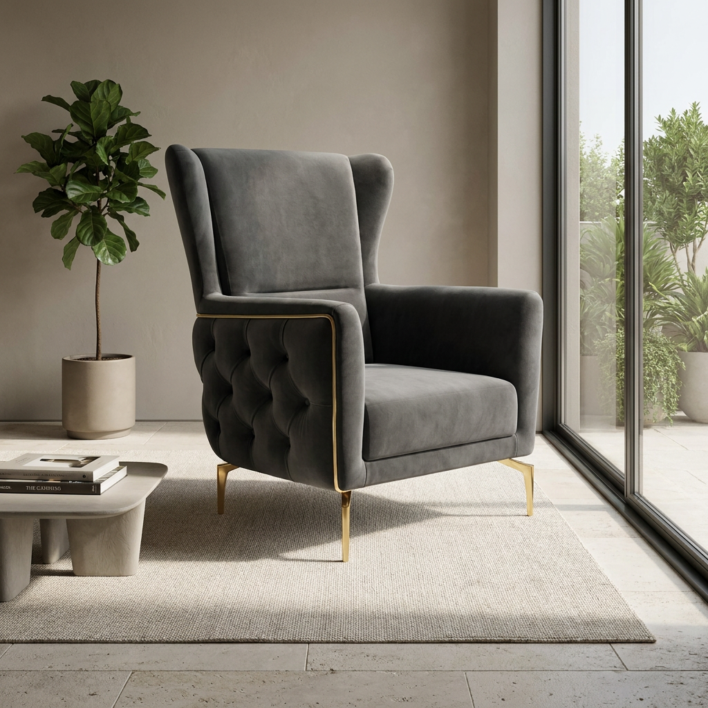 Aspendos Dark Gray Baby Face 20 06 Armchair Room2