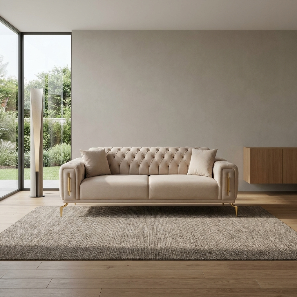Aspendos Light Beige Baby Face 02 01 Sofa Room1
