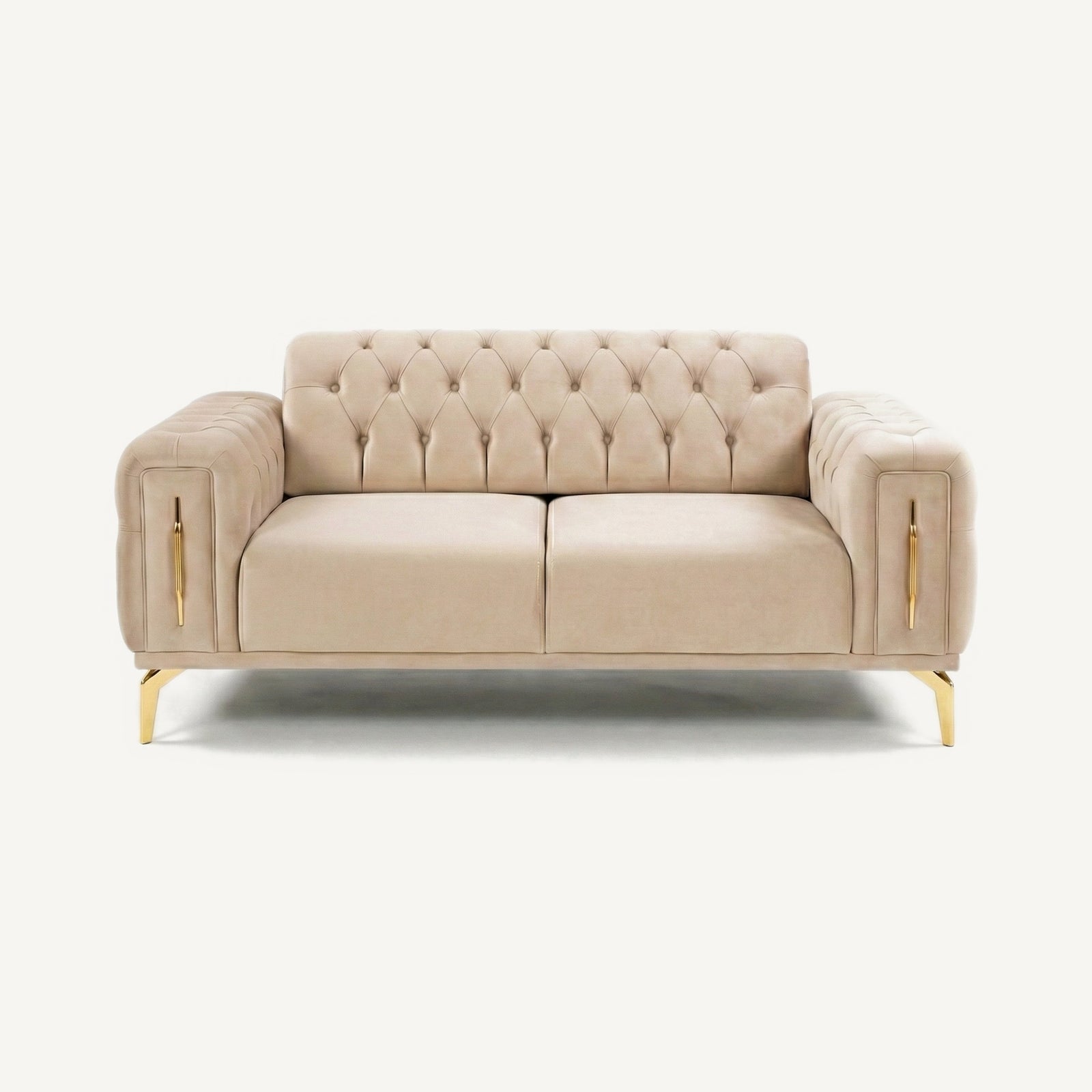 Aspendos Loveseat Light Beige Baby Face 02