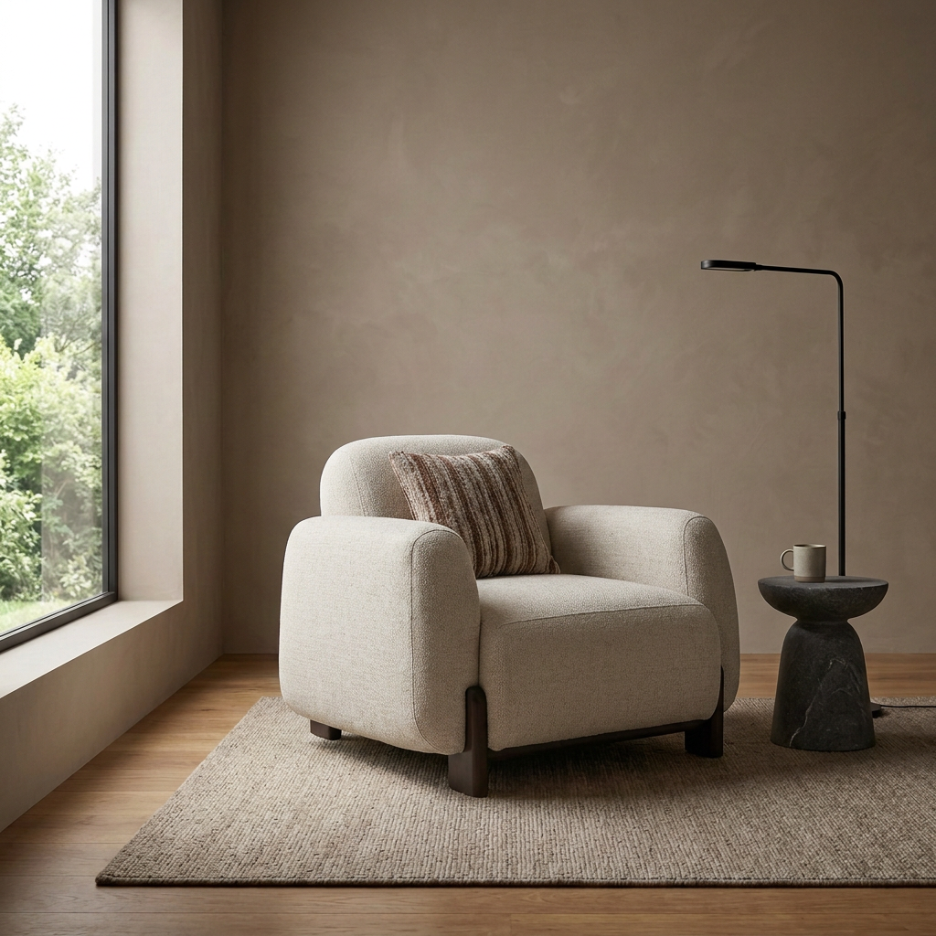 Biga Greige 05 Armchair Room1