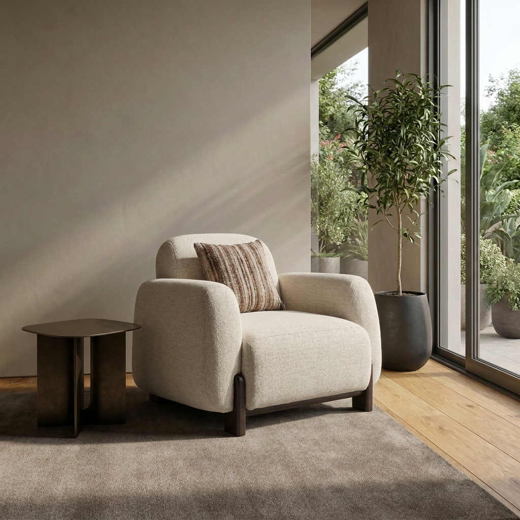 Biga Greige 06 Armchair Room2