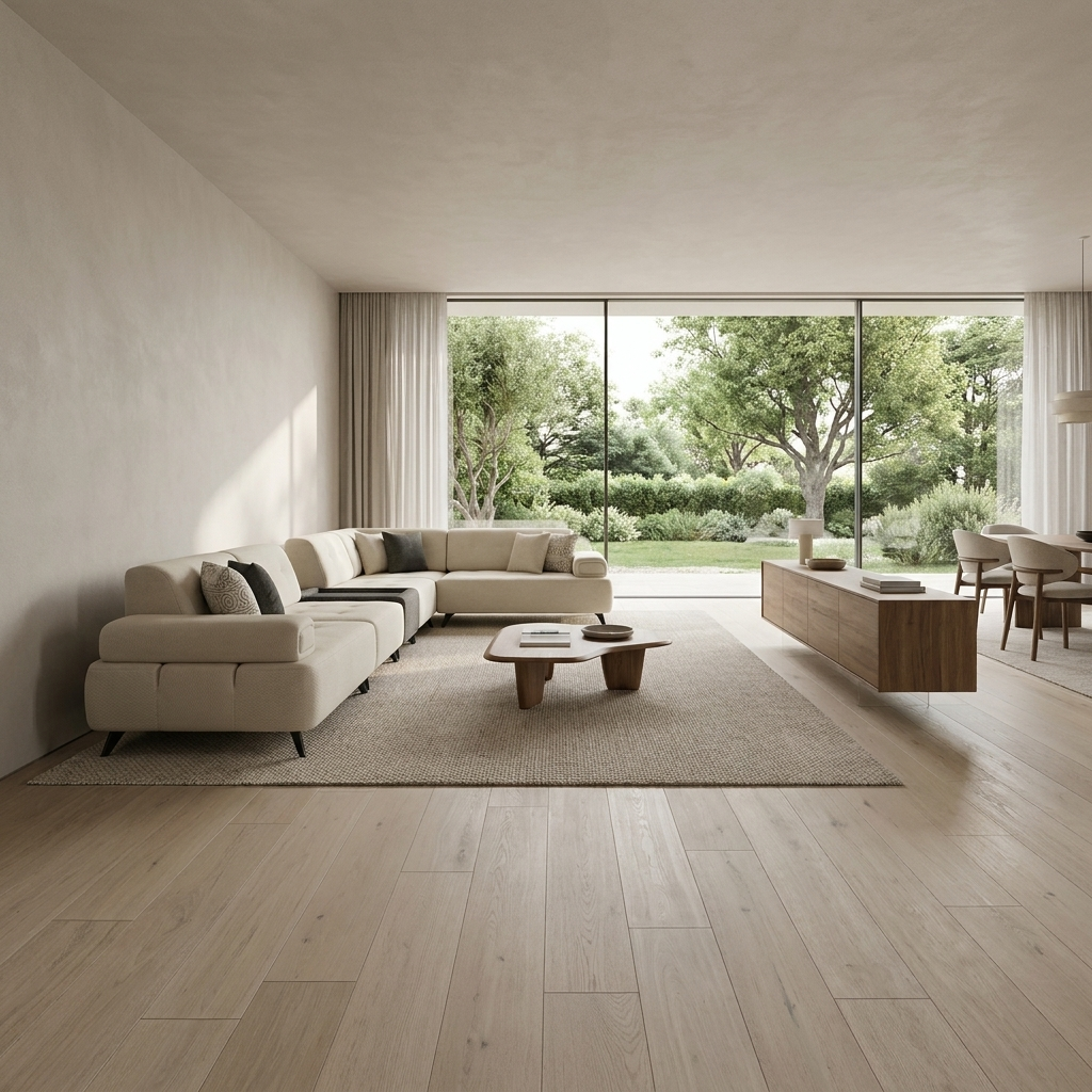 Buca Sectional Beige KYS BF 02 08 Wide Context