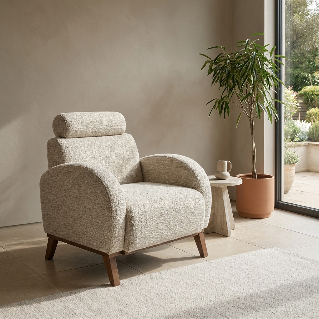 Diana Flecked 04 Armchair Room2