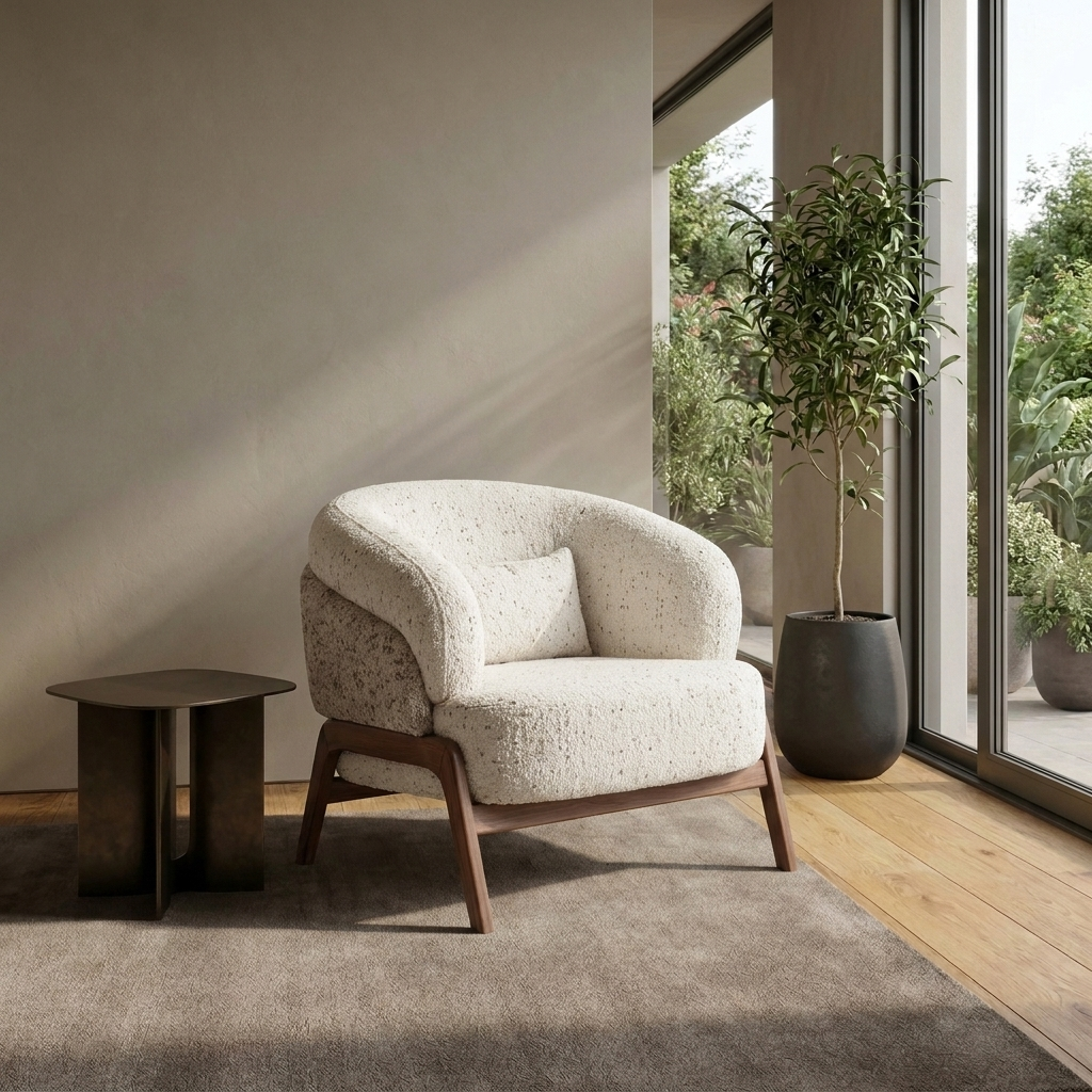 Dolphin Cream 04 Armchair Room2
