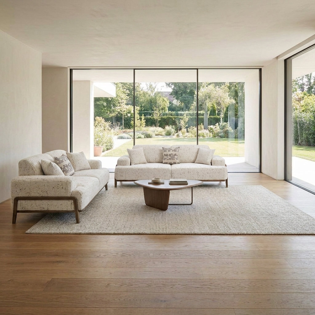 Dolphin Cream 07 Set Sofa Sofa