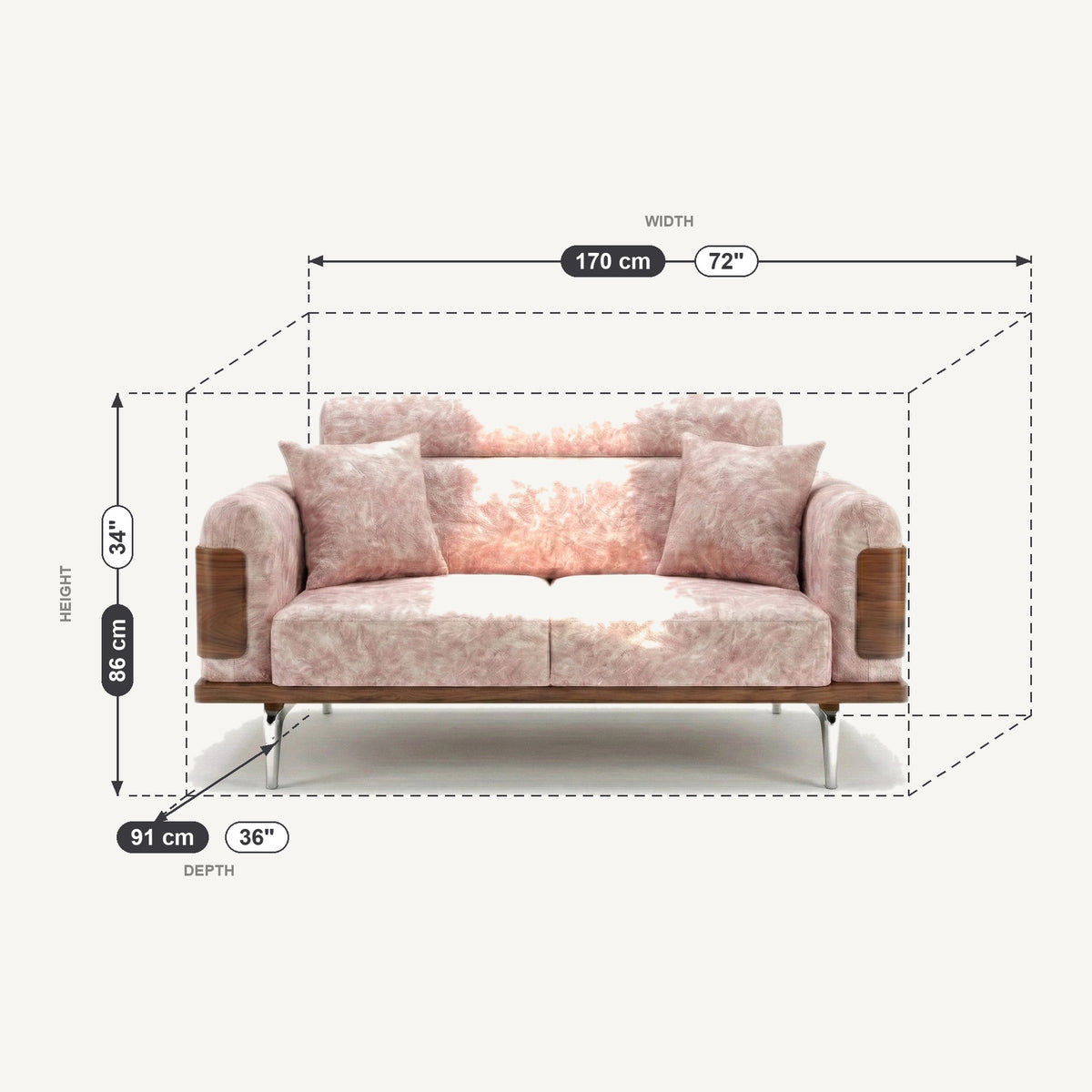 Dream Dimensions 2 Seater
