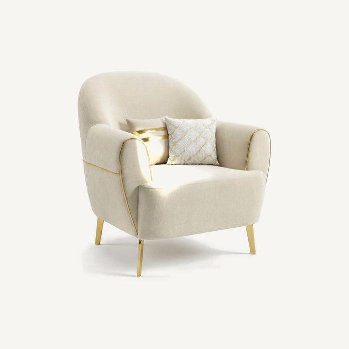 Icona Armchair Cream Holland 01