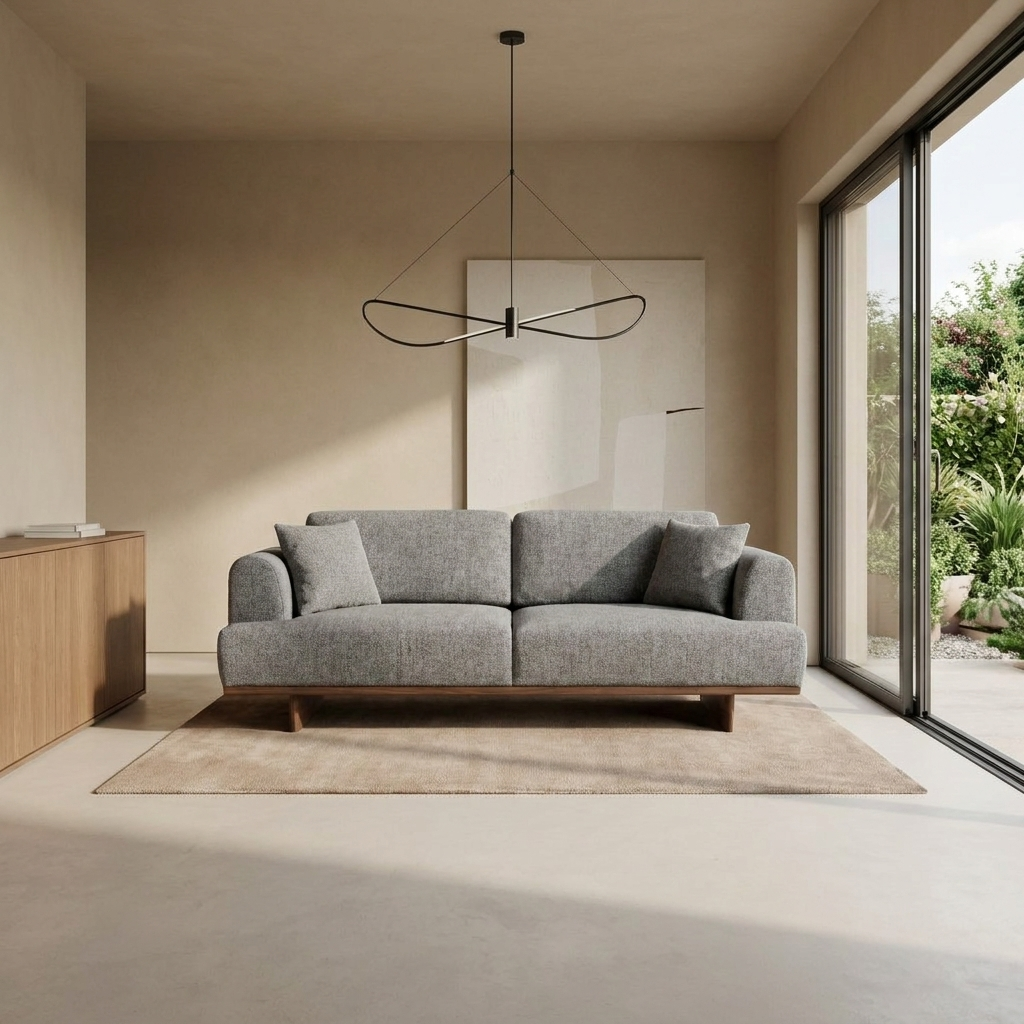 Lara Gray LIZBON 271 GRI 02 Sofa Room2