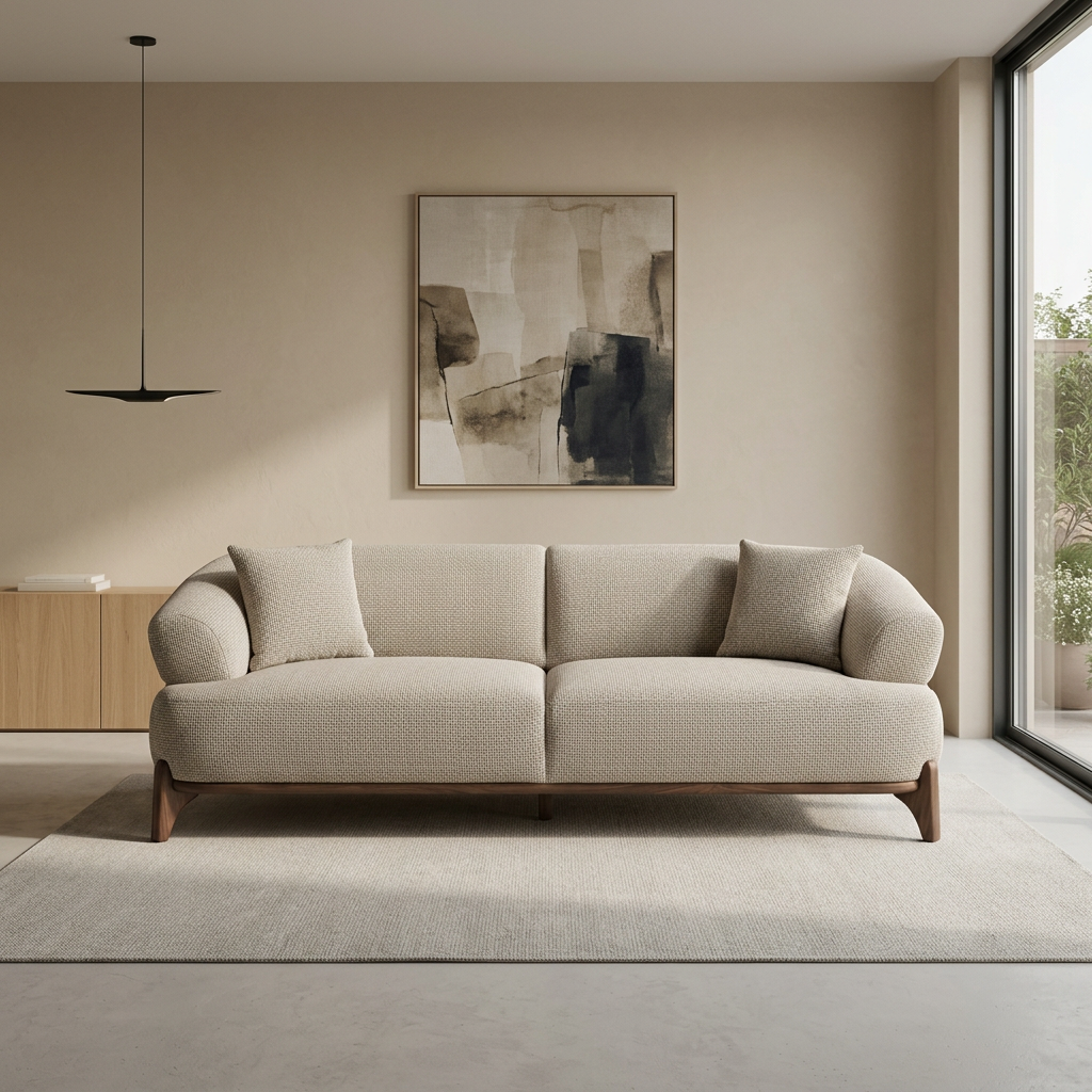 Liva Oatmeal 02 Sofa Room2