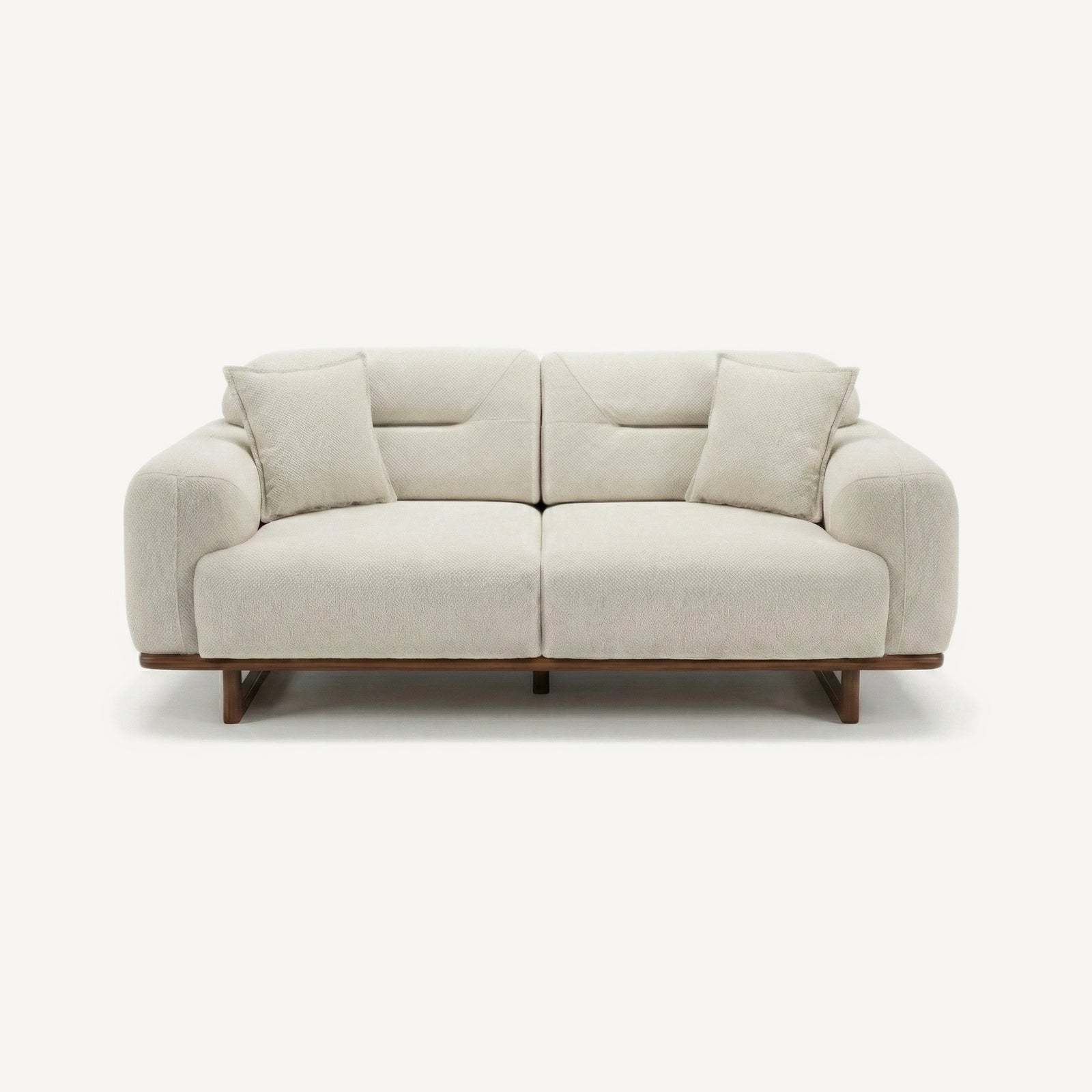 Lotus Loveseat White Punto 01