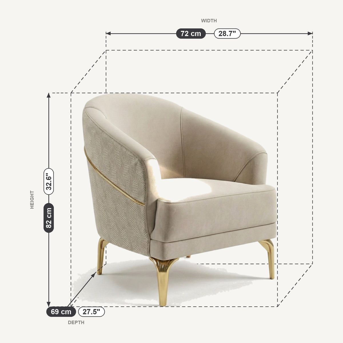 Lumina Dimensions Armchair