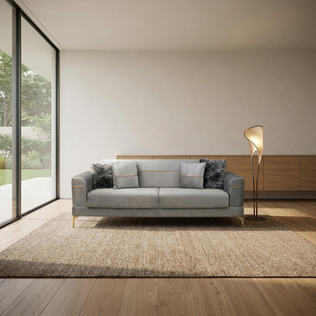 Lumina Gray Grance 17 01 Sofa Room1