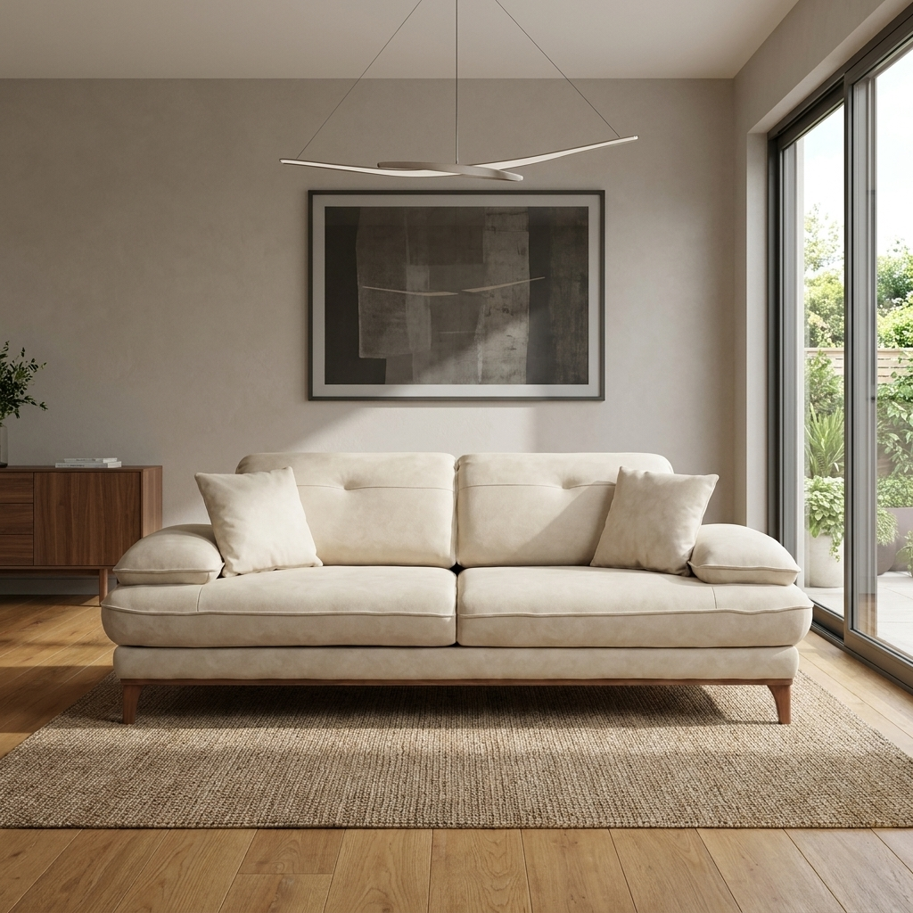 Mastek Cream 02 Sofa Room2
