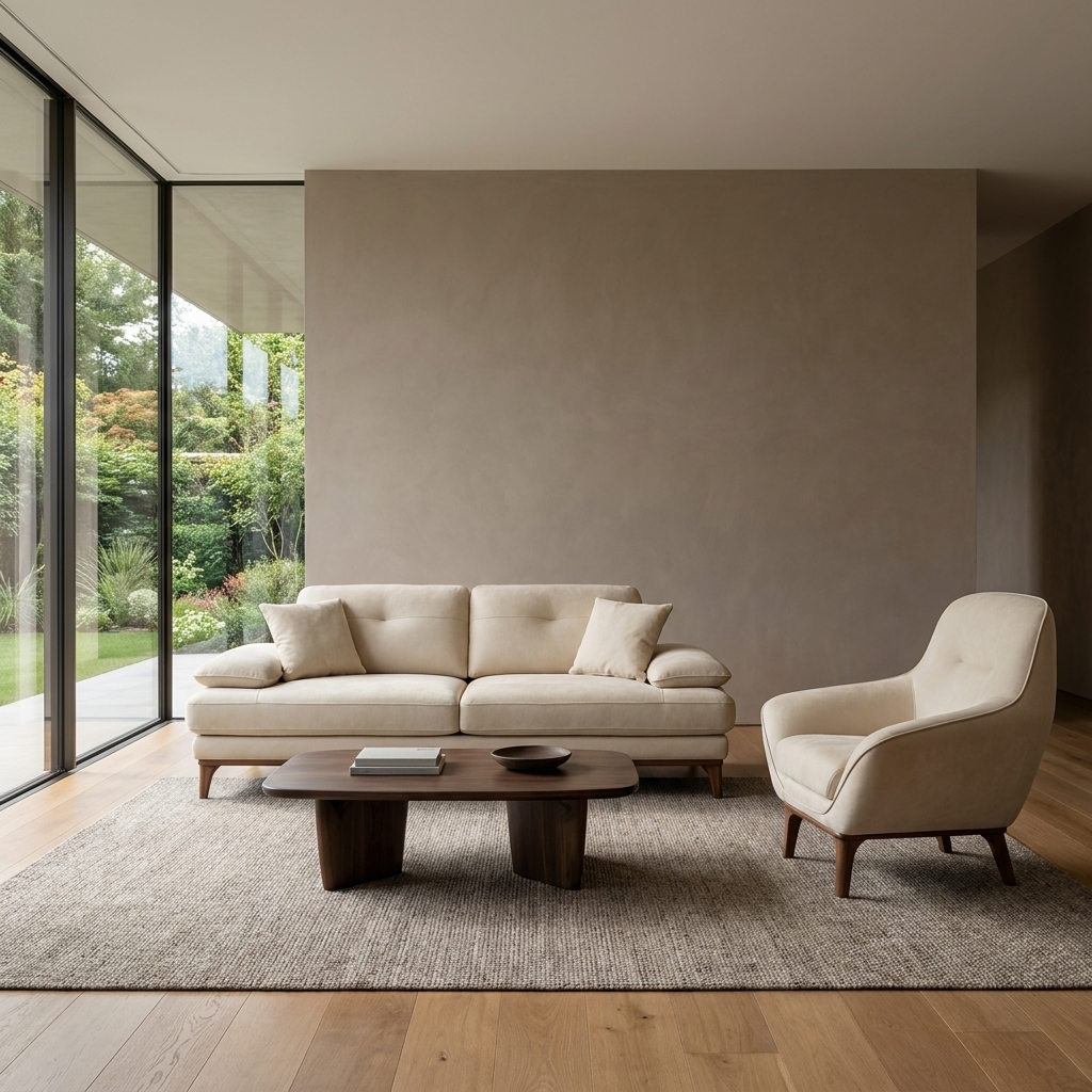 Mastek Cream 05 Set Sofa Armchair