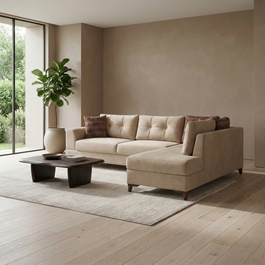 Merve Sectional Beige Baby Face 02 07 ThreeQuarter Right