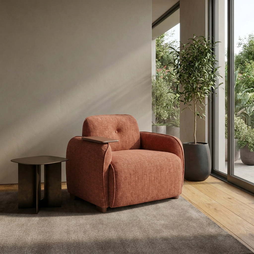 Sedef Rust 05 Armchair Room2