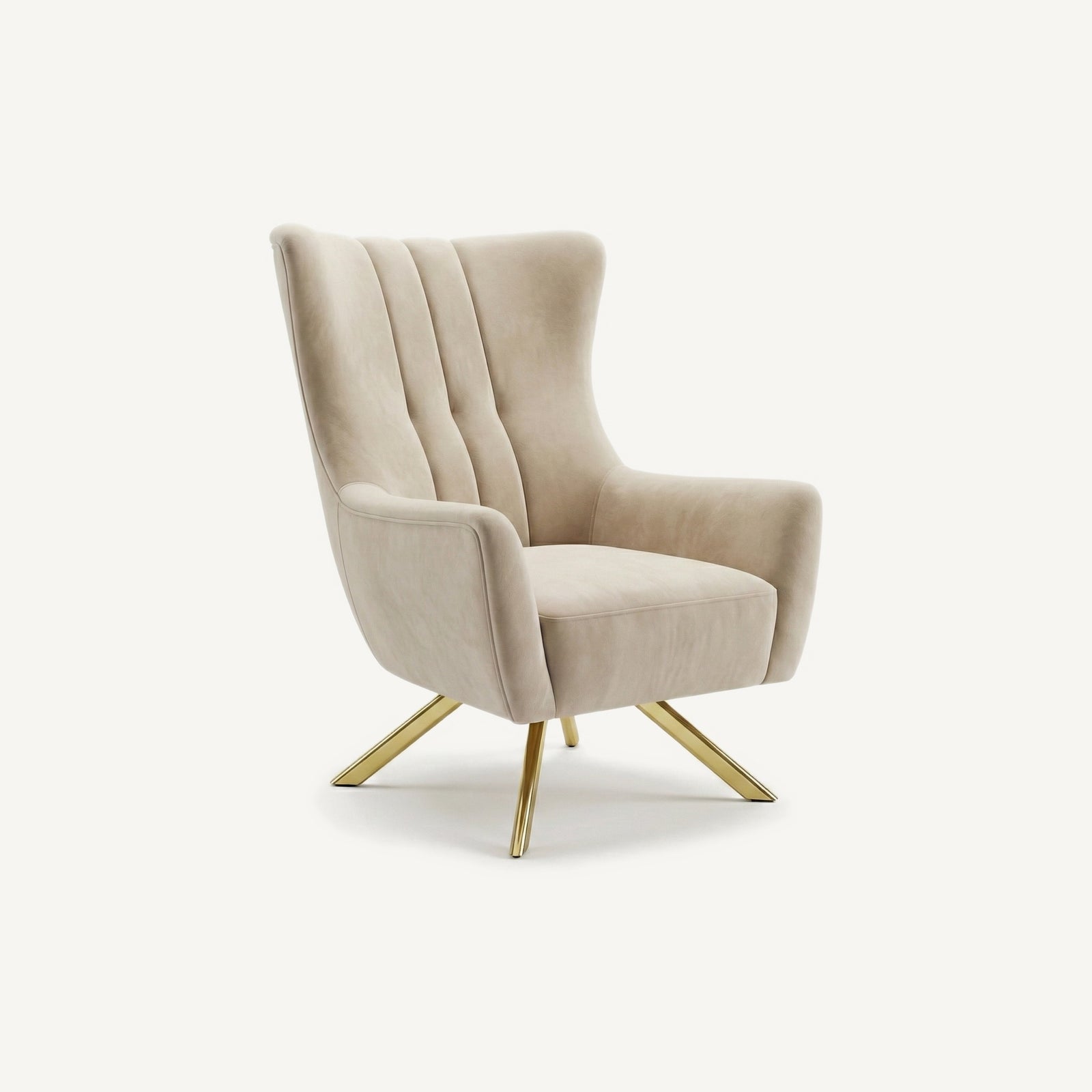 Senna Armchair Light Beige Baby Face 02