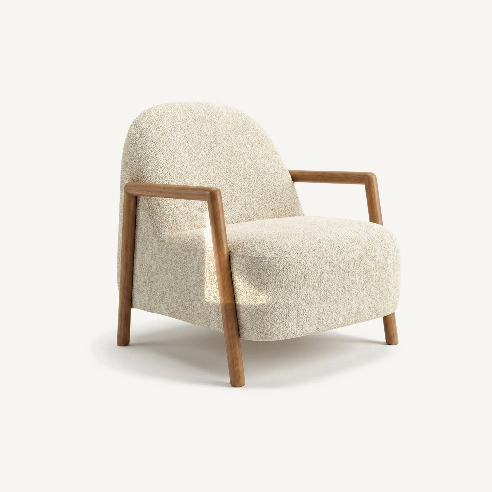 Soft Armchair Beige Verena 4012