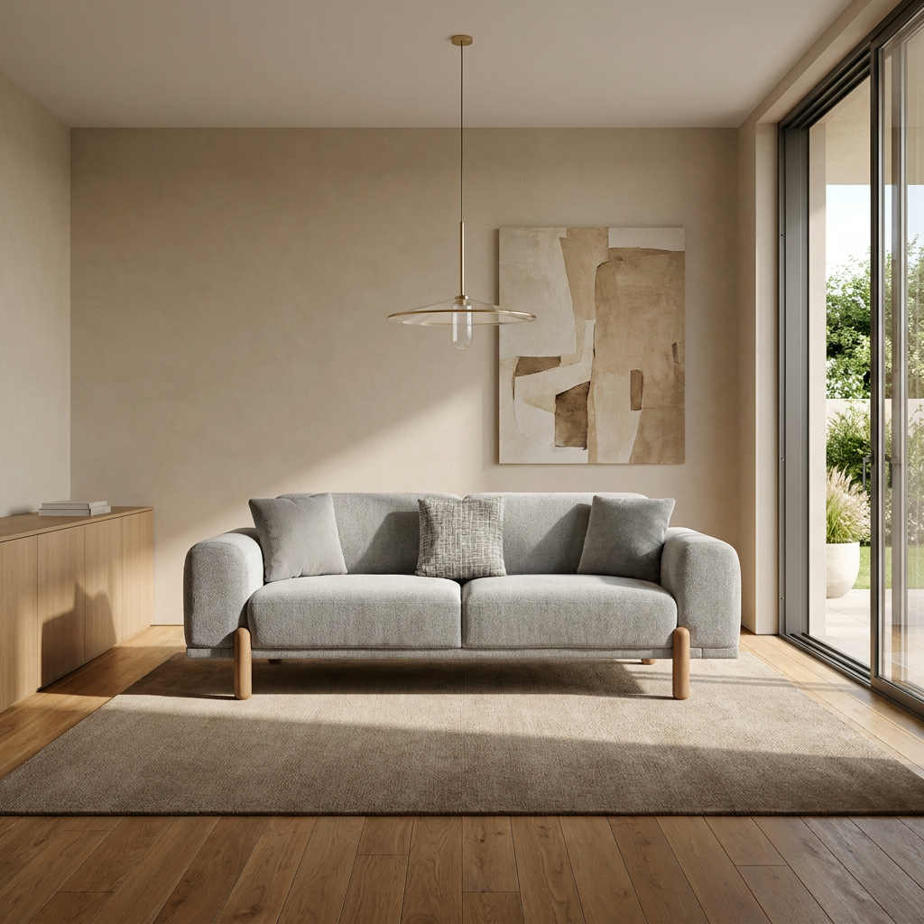 Soft Gray Verena 16002 02 Sofa Room2