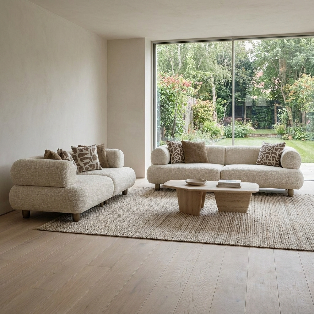 Soho Beige Orkide 72 62 08 Set Sofa Loveseat