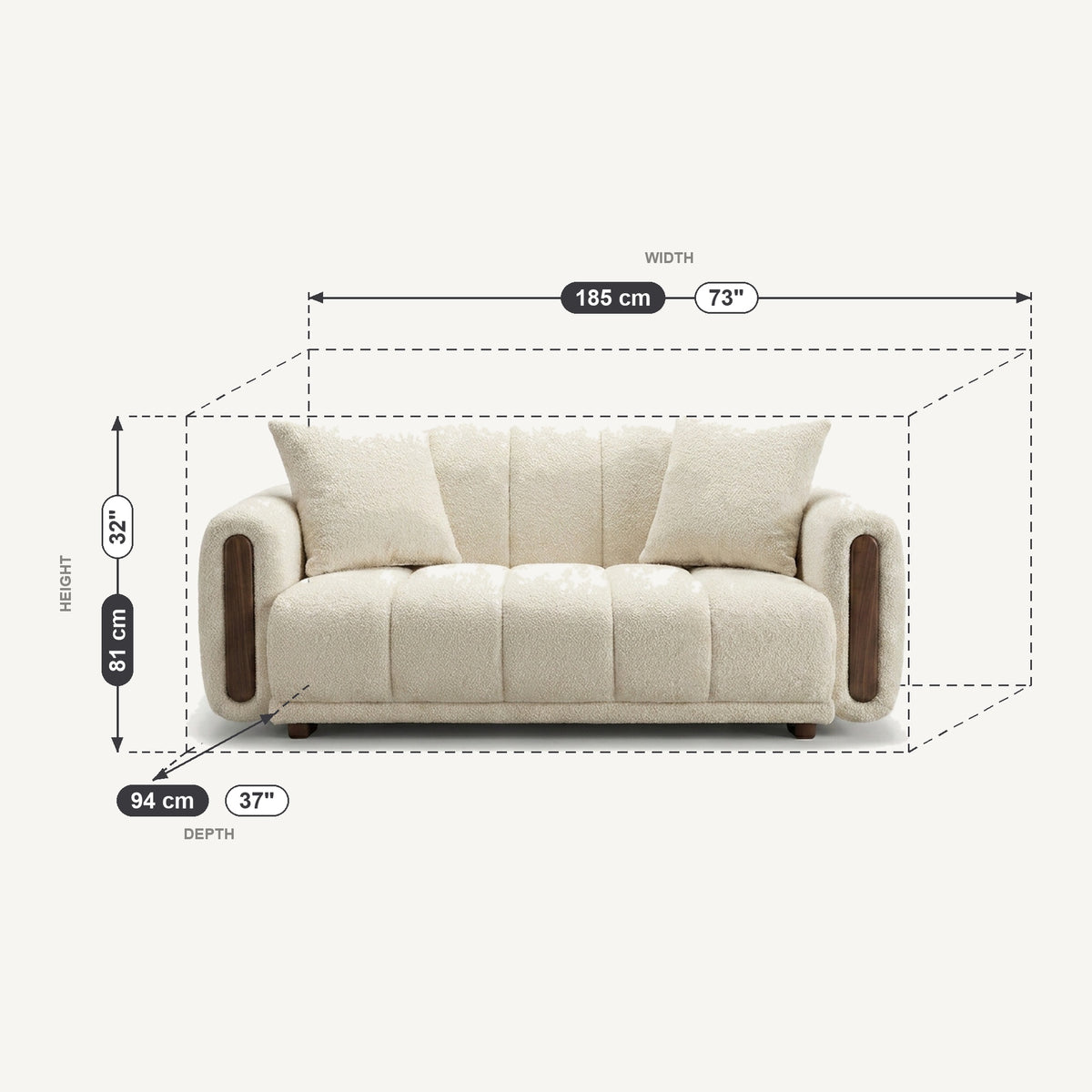 Terra Dimensions 2 Seater