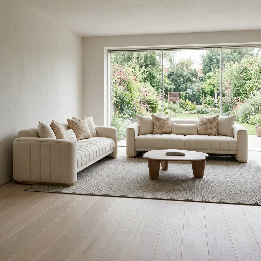 Veronica Beige 10 Set Sofa Sofa