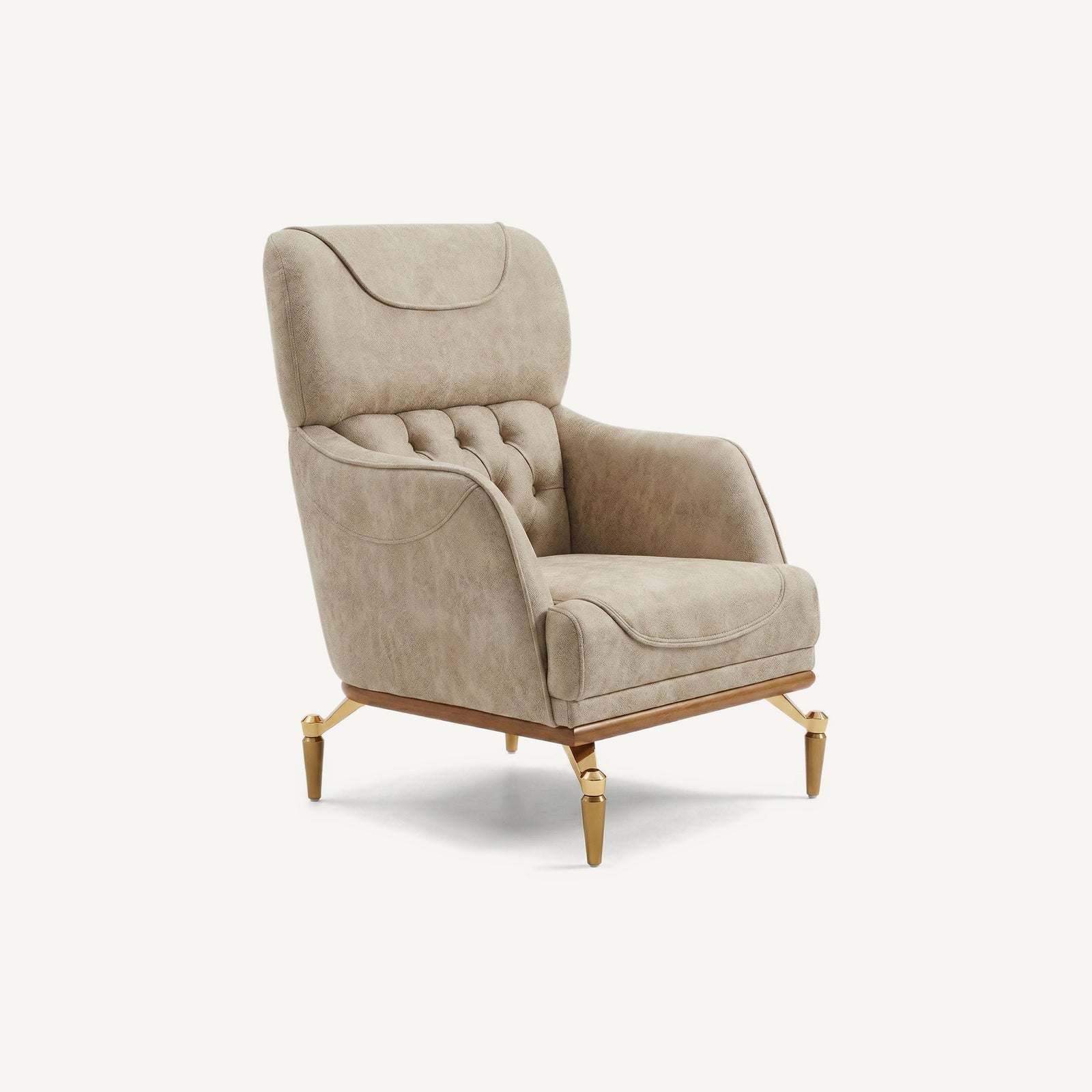 Violet Armchair Beige Zen 11