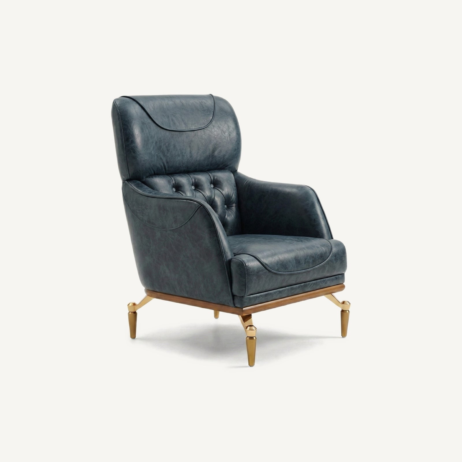Violet Armchair Navy Blue Zen 05