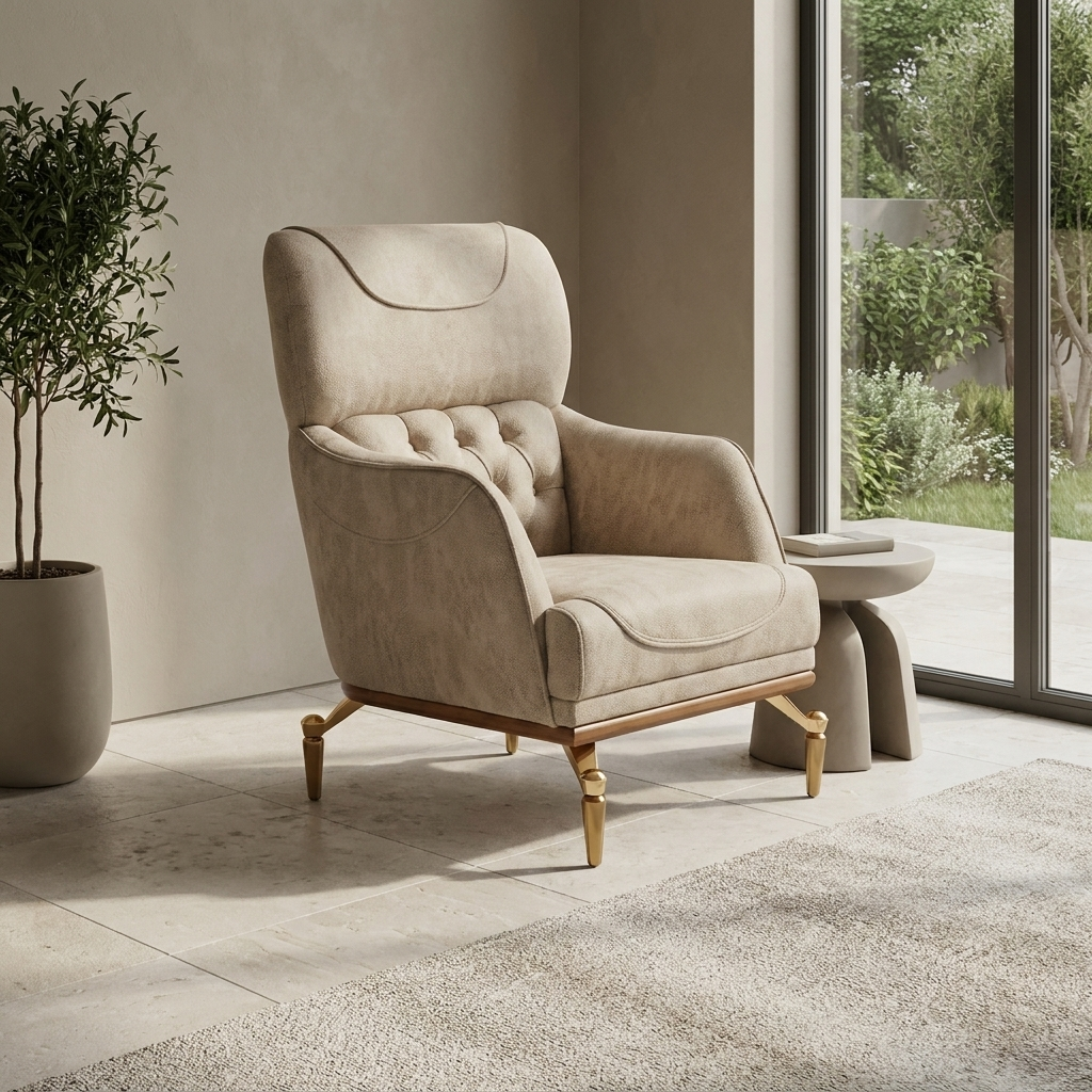 Violet Beige Zen 11 06 Armchair Room2