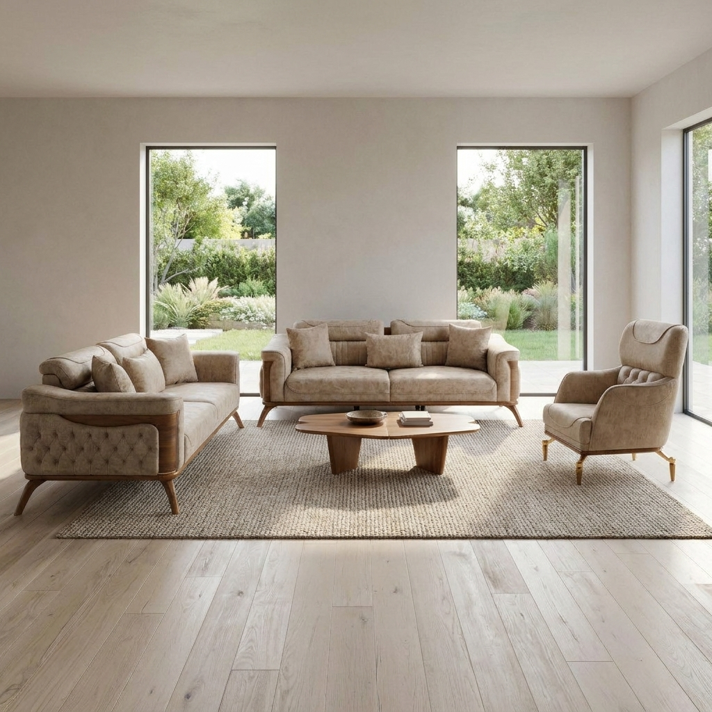 Violet Beige Zen 11 11 Set Sofa Sofa Armchair
