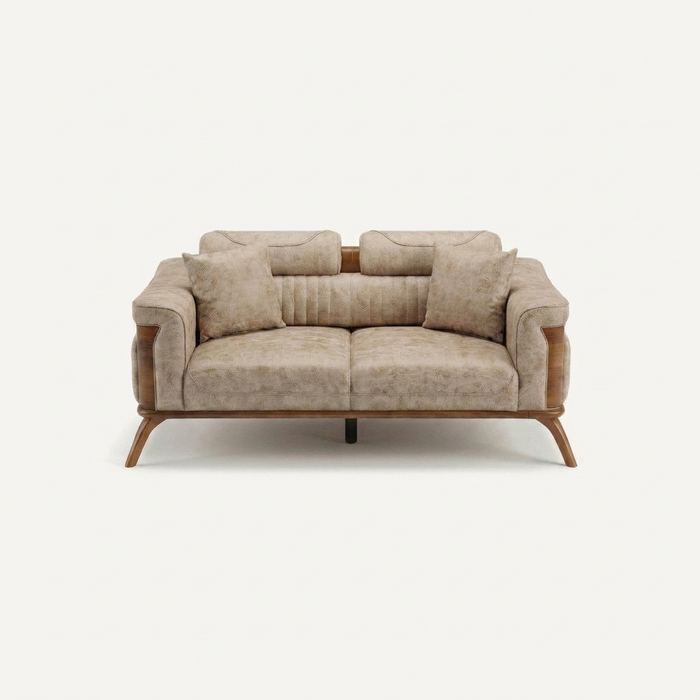 Violet loveseat Beige Zen 11 — Beige (Zen 11)