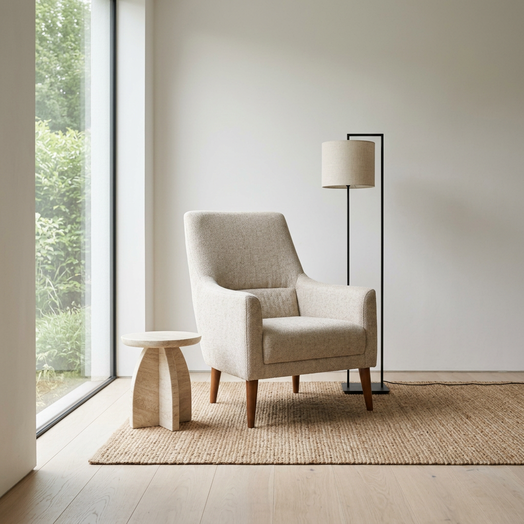 Visto Beige Nova 792 05 Armchair Room1