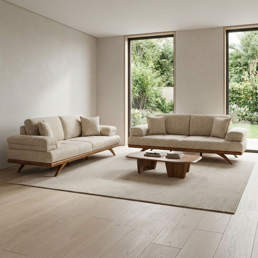 Visto Beige Nova 792 10 Set Sofa Sofa