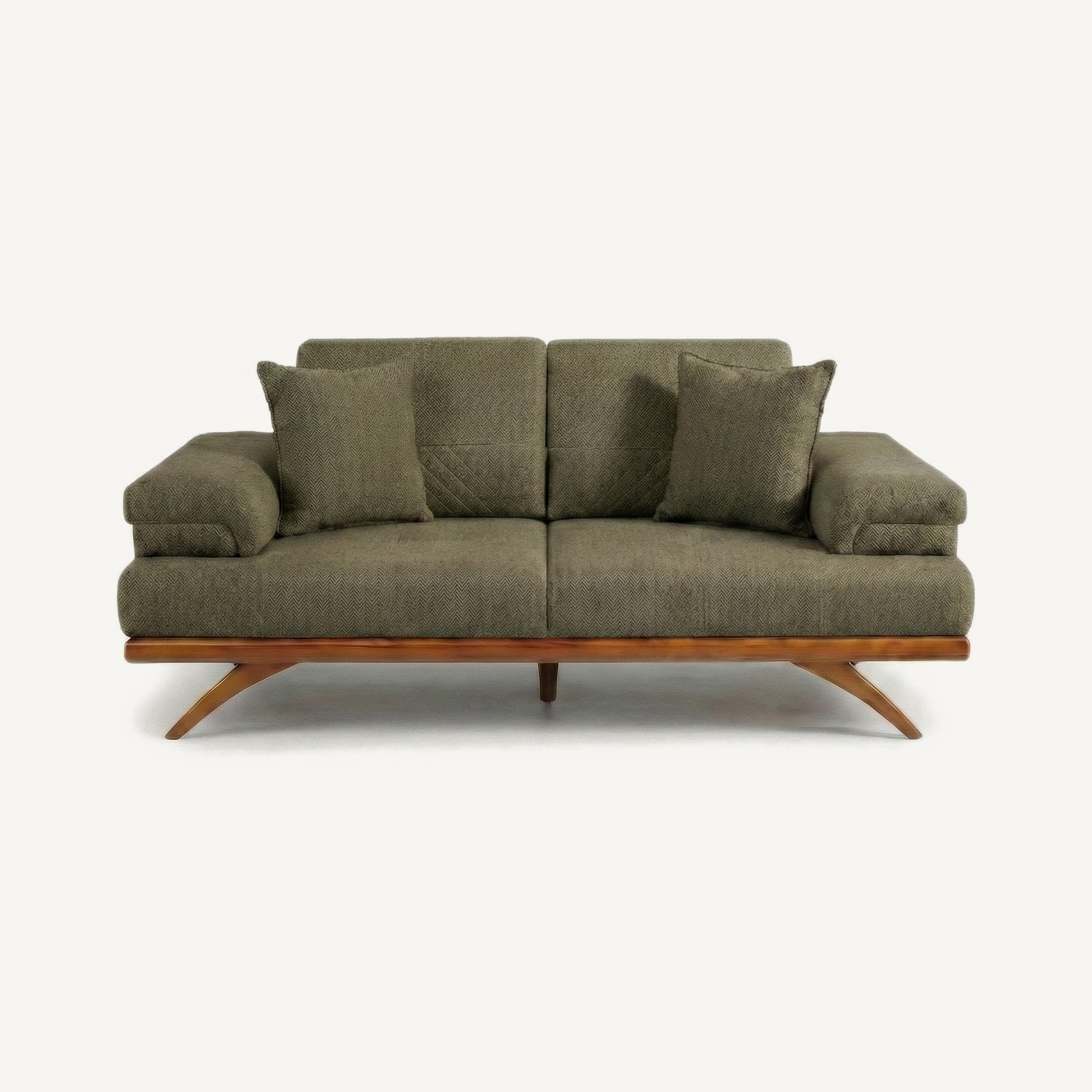 Visto Loveseat Dark Green Nova 711